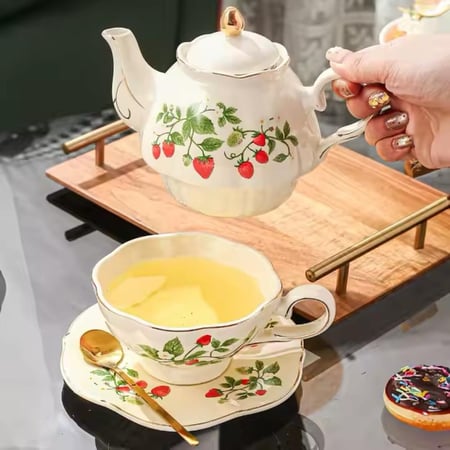 ابريق شاي بطراز اوروبي