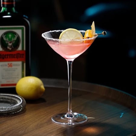 كأس نبيذ زجاجي بسعة 90 مل