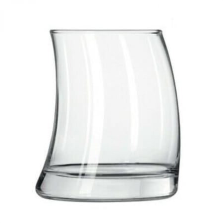 كأس زجاجي مائل بسعة 315 مل