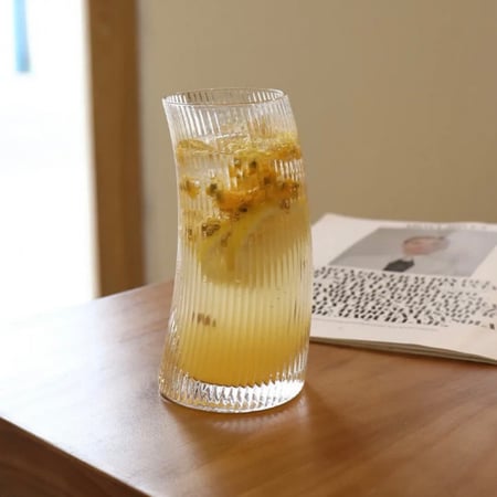 كأس زجاجي بسعة 480 مل