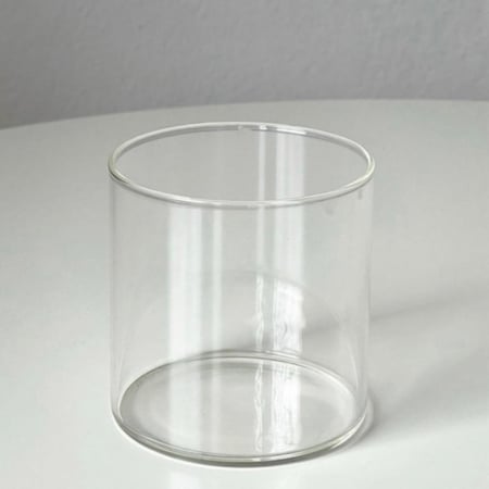 كأس زجاجي بسعة 165 مل