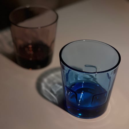 كأس زجاجي 3 قطع بسعة 175 مل