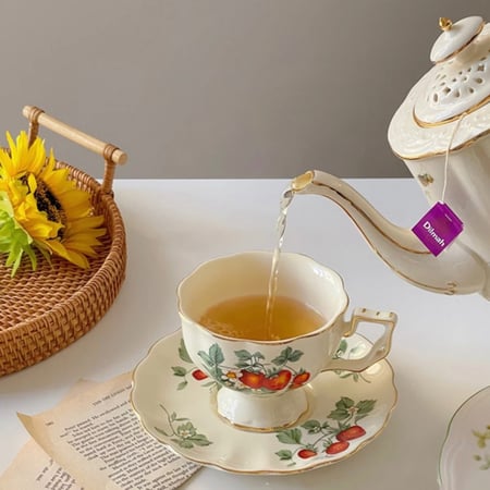 كوب زهرة الفراولة بسعة 200 مل