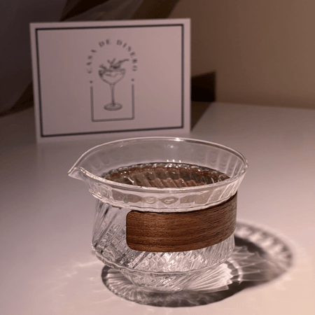 كأس زجاجي بسعة 180 مل