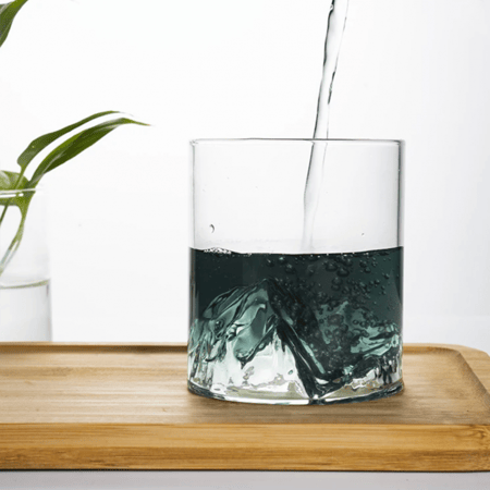 كأس زجاجي بسعة 155 مل و 255 مل