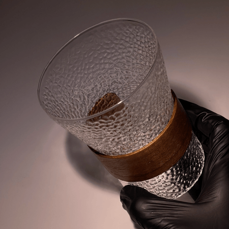 كأس زجاجي بسعة 165 مل