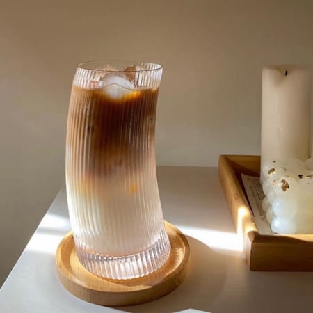 كأس زجاجي بسعة 480 مل