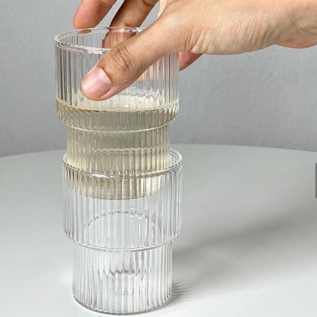 كأس زجاجي بسعة 170 مل