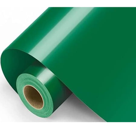 فينيل حراري أقمشة أخضر  (متر )