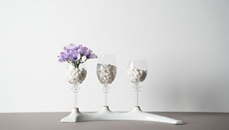 S/4 branch glass stand