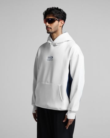 هودي ابيض&ازرق P1