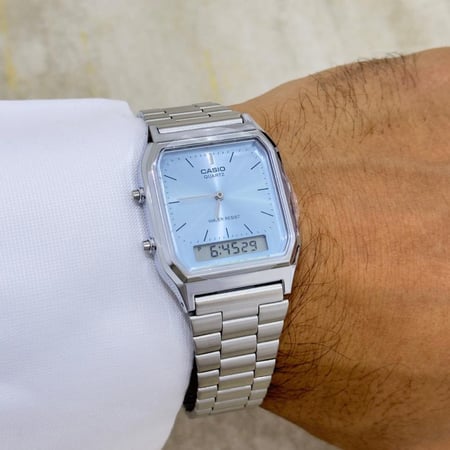 ساعة كاسيو  مينا سماوي