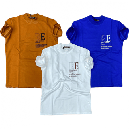 تيشرت بني غامق