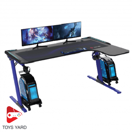 طاولة العاب قيمنق بلس 2 لون أزرق