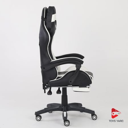 كرسي قيمنق برو4 أبيض