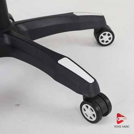 كرسي قيمنق برو4 أبيض