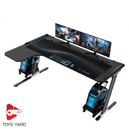 طاولة العاب قيمنق بلس 2 لون أسود