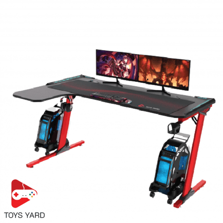 طاولة العاب قيمنق بلس 2 لون أحمر