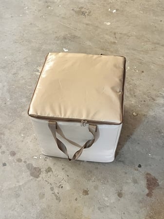 بكج فرش بر مع شنطه اصفر كموني