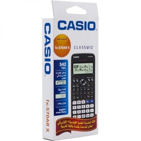 كاسيو اله حاسبة علمية fx-570AR