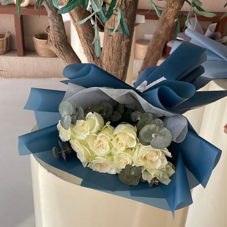 purple flower stainless steel bracelet