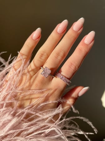 ice cut yellow stone silver 925 ring