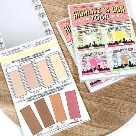 باليت ماركة (( ذابالم )) مكون من كنتور وشدو وهايلايت