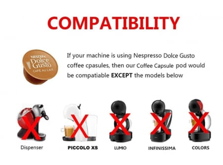 كبسولات دولتشي لرغوة الحليب