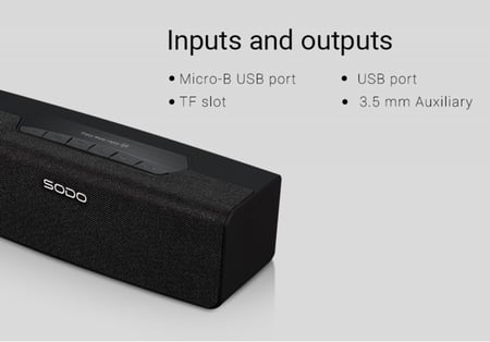 سبيكر لاسلكي صوت محيطي من سودو جودة عالية موديل L2.LIFE