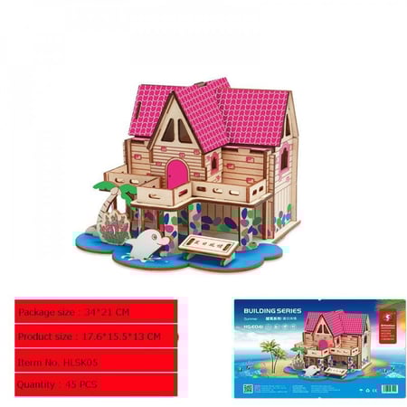 لعبة تركيب منزل