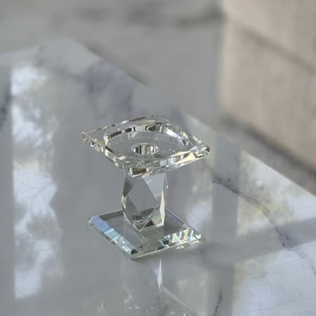 حامل شمع كرستال