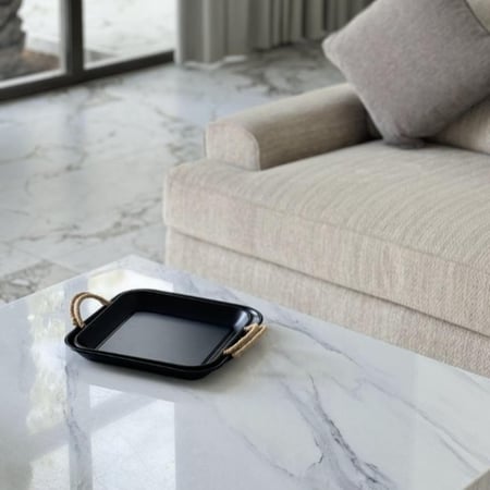 صينية تقديم معدن متجر غصون وشجون