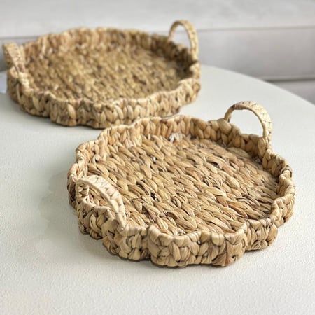 صينية تقديم  خوص