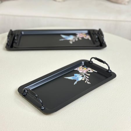 صينية تقديم معدن