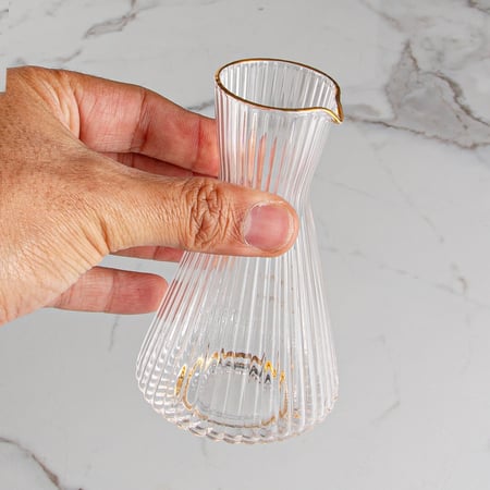 وعاء صوص - حليب زجاج