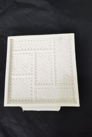 قالب مستطيلات مزخرفه