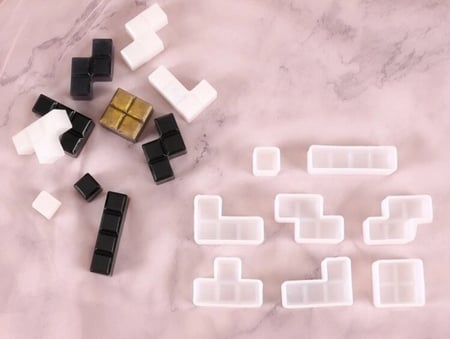 قوالب قطع لعبة تتريس 8 قطع