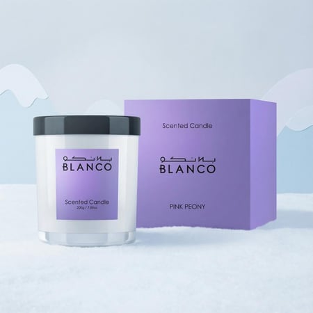 شمعة بينك بوني 200 جرام