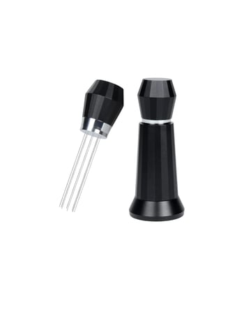 مفك تكتلات القهوة مع قاعدة