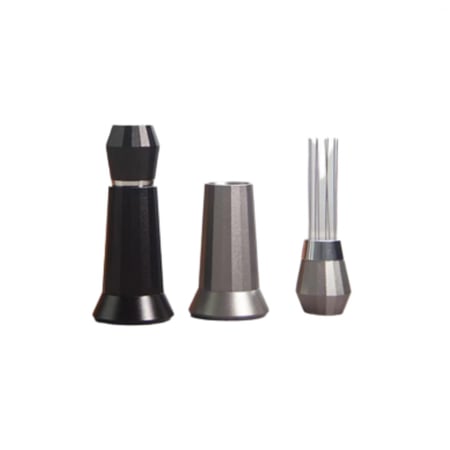 مفك تكتلات القهوة مع قاعدة