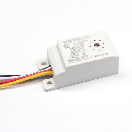 حساس ضوء و صوت للممرات والفناء والدرج جهد 250 AC و 24DC امبير 10 مع 5