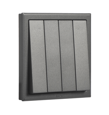 مفتاح رباعي  فالينسيا رمادي