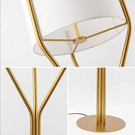 انارة ستاند ذهبيه