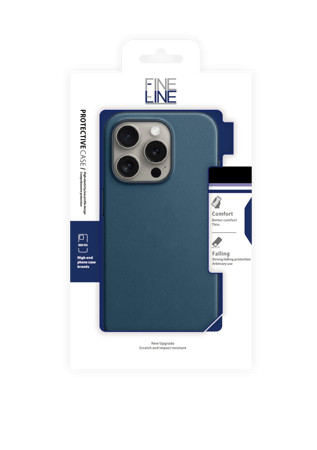 جراب جلد فاخر ايفون FINE.LINE 15Pro