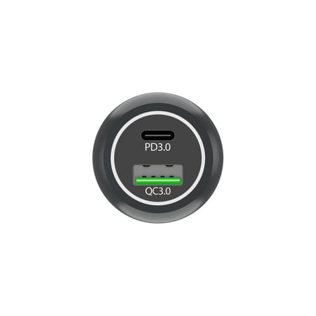 شاحن سيارة 38W منفذين PD و USB