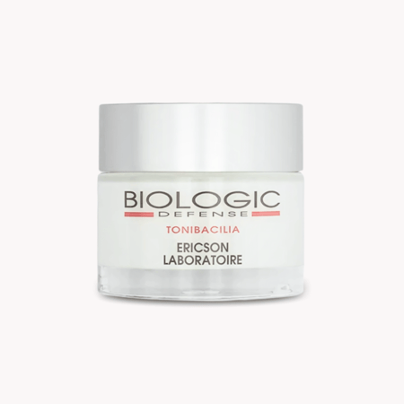كريم الوجه للعناية بالبشرة الباهتة والمتعبة Ericson Biologic Defense Tonibacilia