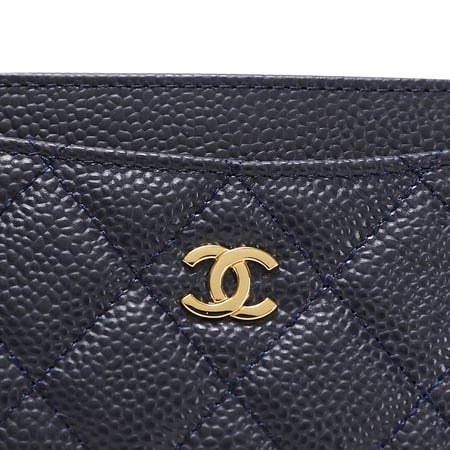 كارد هولدر شانيل    Cardholder Chanel (كحلي)