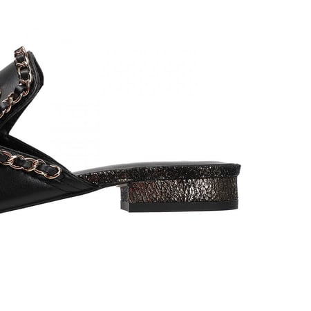 هاف فلات شانيل (أسود ) chanel