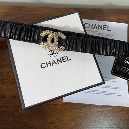 حزام شانيل(11) (جلد)CHANEL