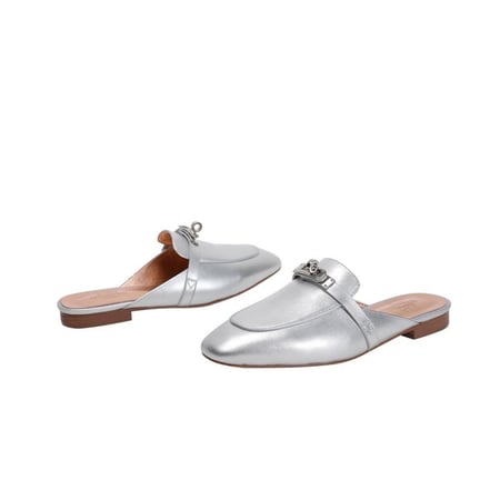 هاف فلات هيرميس Hermes ( لوقو فضي )